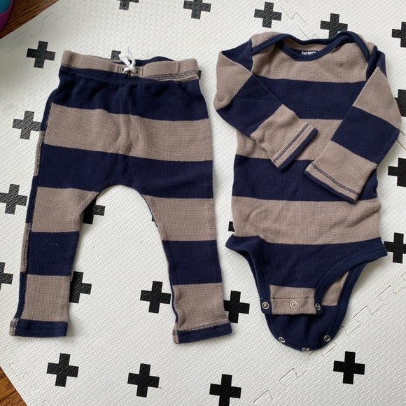 Carter's Other - Baby Boys Rugby Stripes Outfit